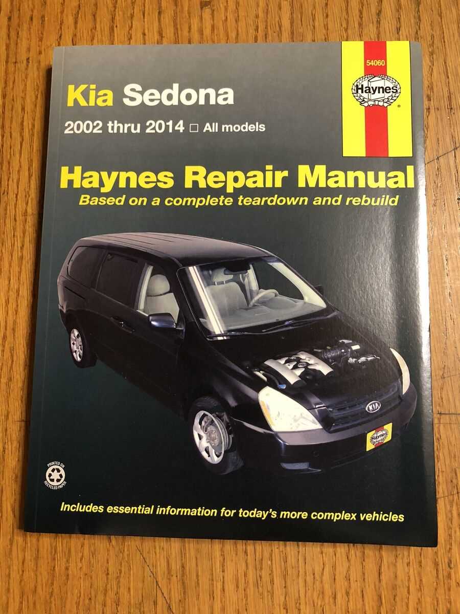 2014 kia sedona owners manual