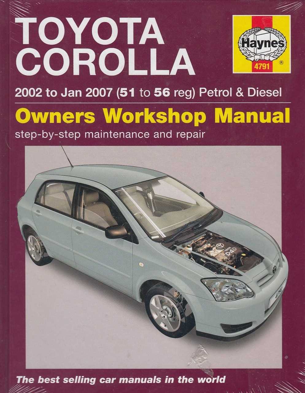 toyota corolla hatchback owners manual