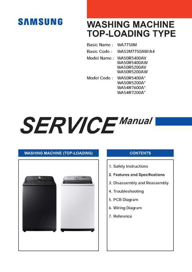 samsung top load washer owners manual