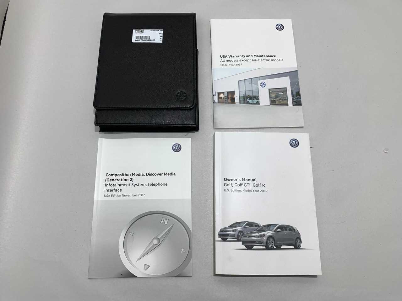 2017 vw golf alltrack owners manual