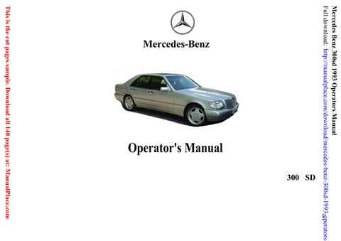 see owners manual mercedes