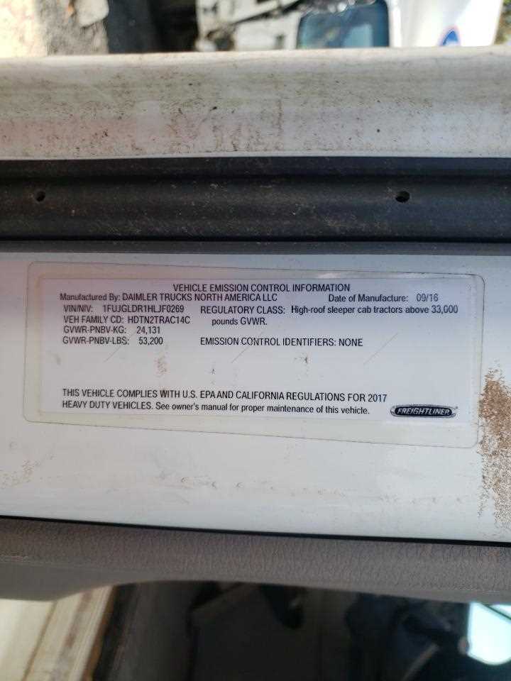 2017 freightliner cascadia owners manual
