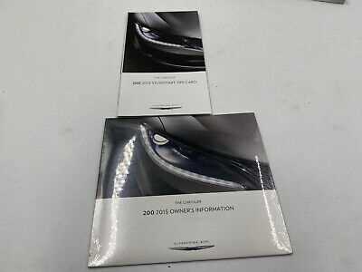 2015 chrysler 200 s owners manual