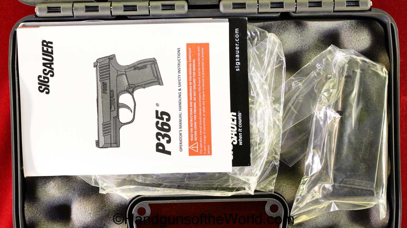 sig sauer p365xl owners manual