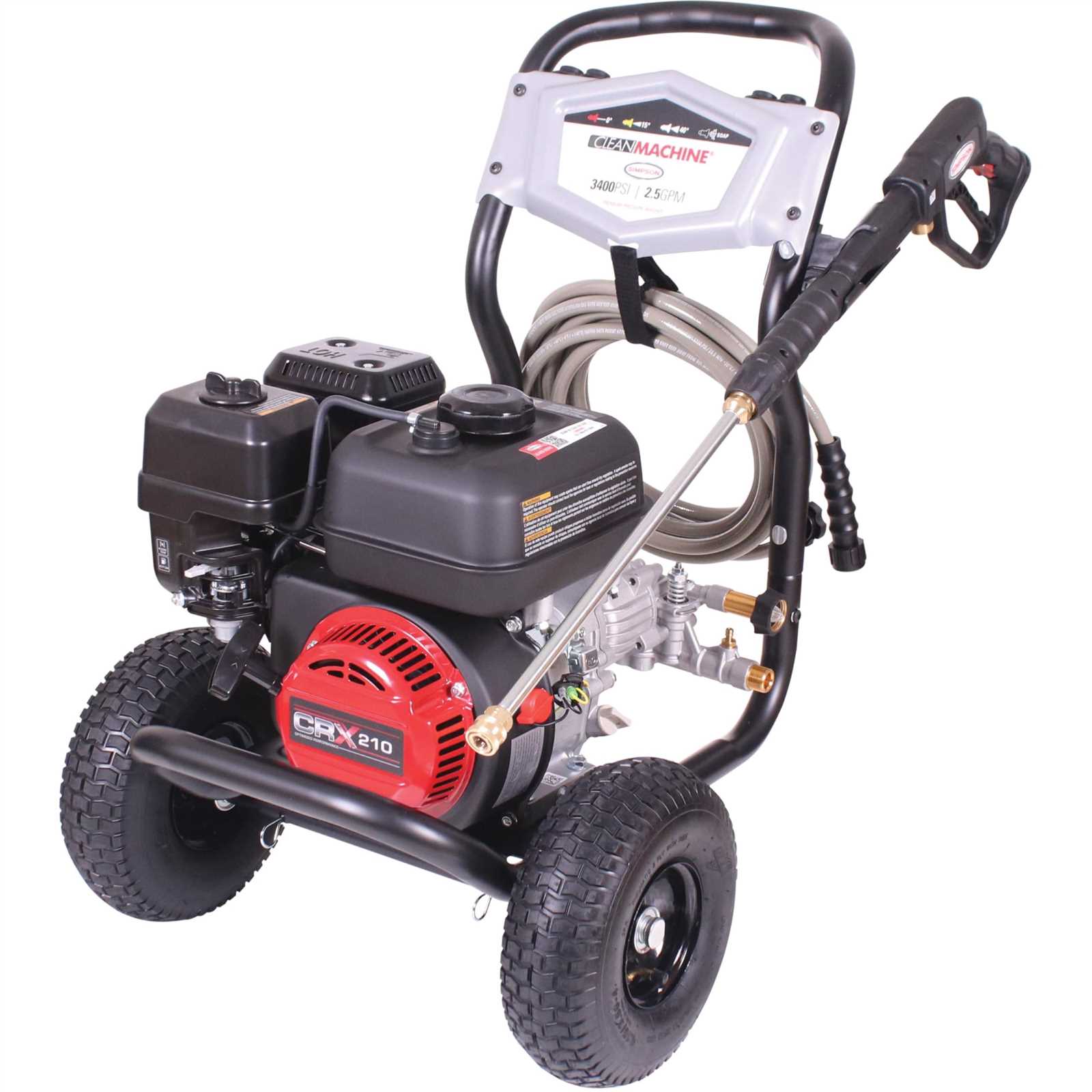 simpson 3200 psi pressure washer owners manual