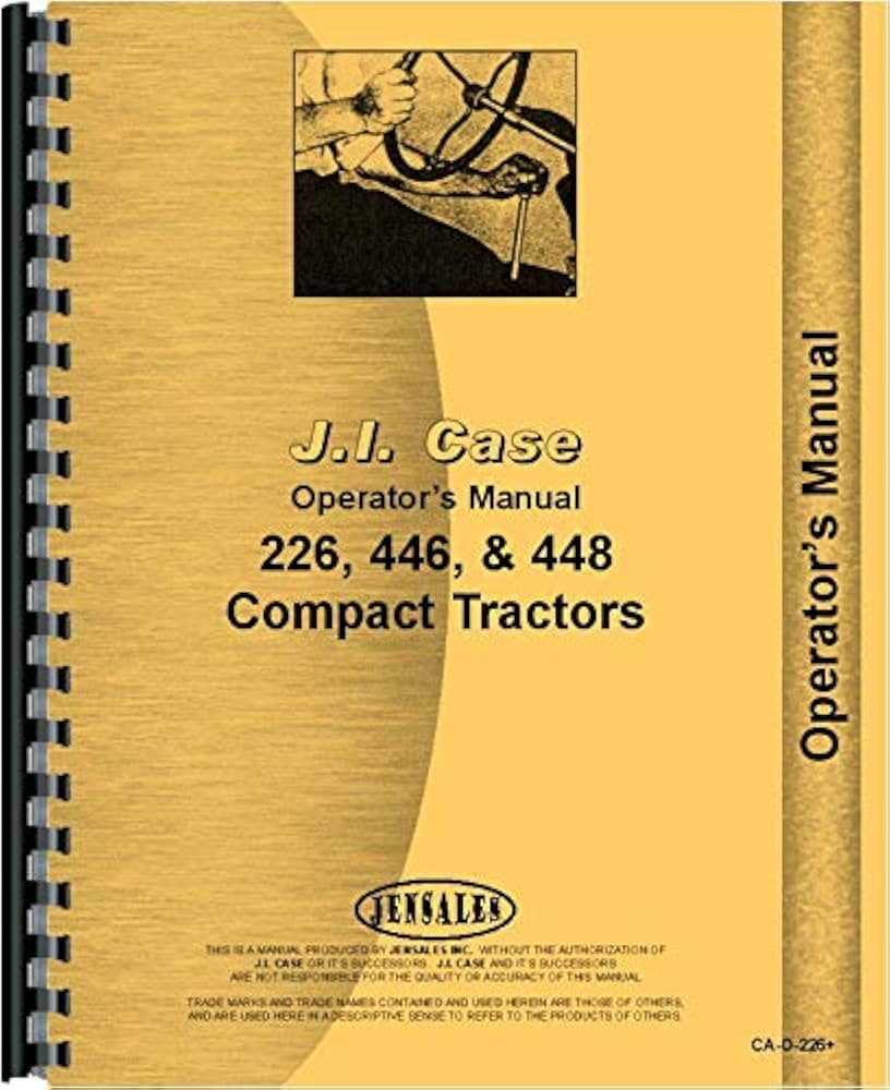 case 446 owners manual