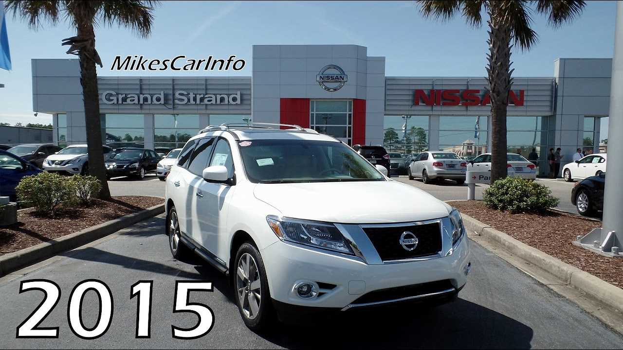 2015 nissan pathfinder platinum owners manual