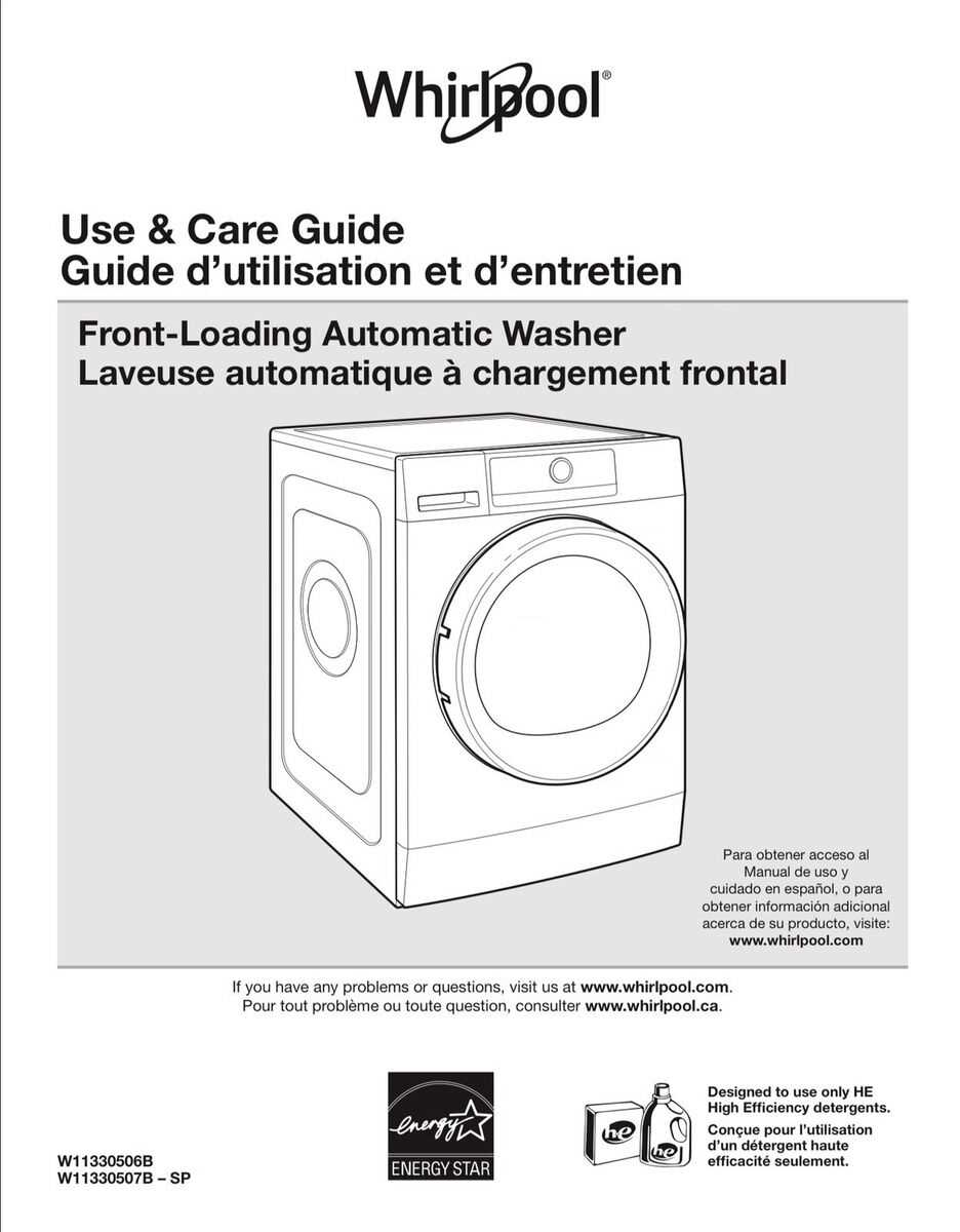 whirlpool duet owners manual