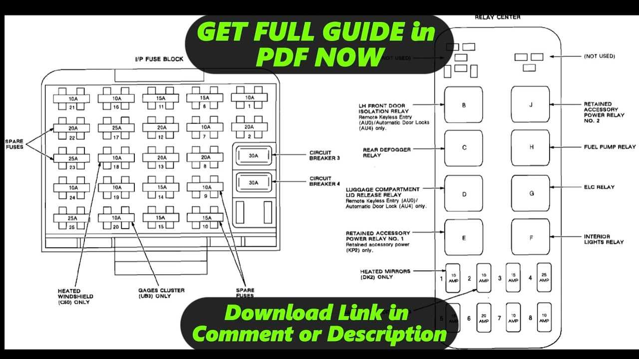 2000 buick park avenue owners manual