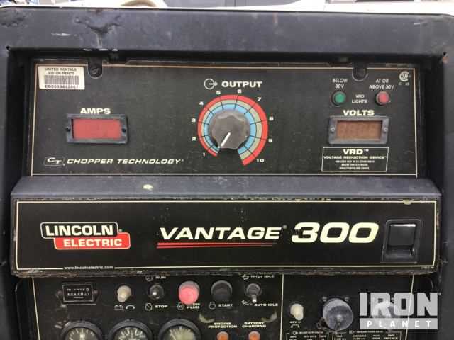 lincoln vantage 300 owners manual