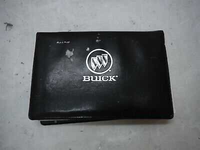 2002 buick rendezvous owners manual