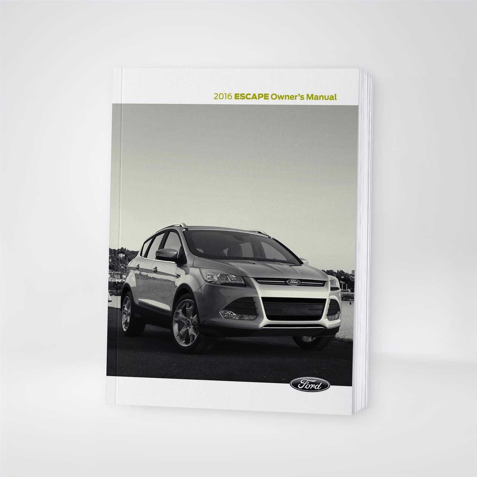 ford escape owners manual