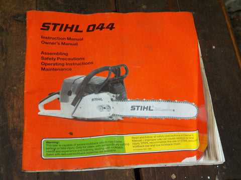 stihl 011 avt owners manual