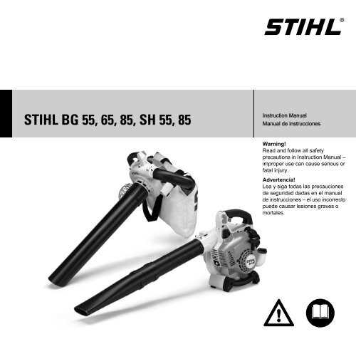stihl bg55 owners manual