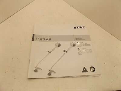 stihl fs 40 c owners manual