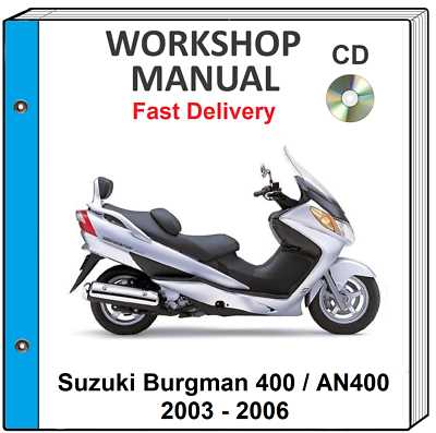 suzuki burgman 400 owners manual