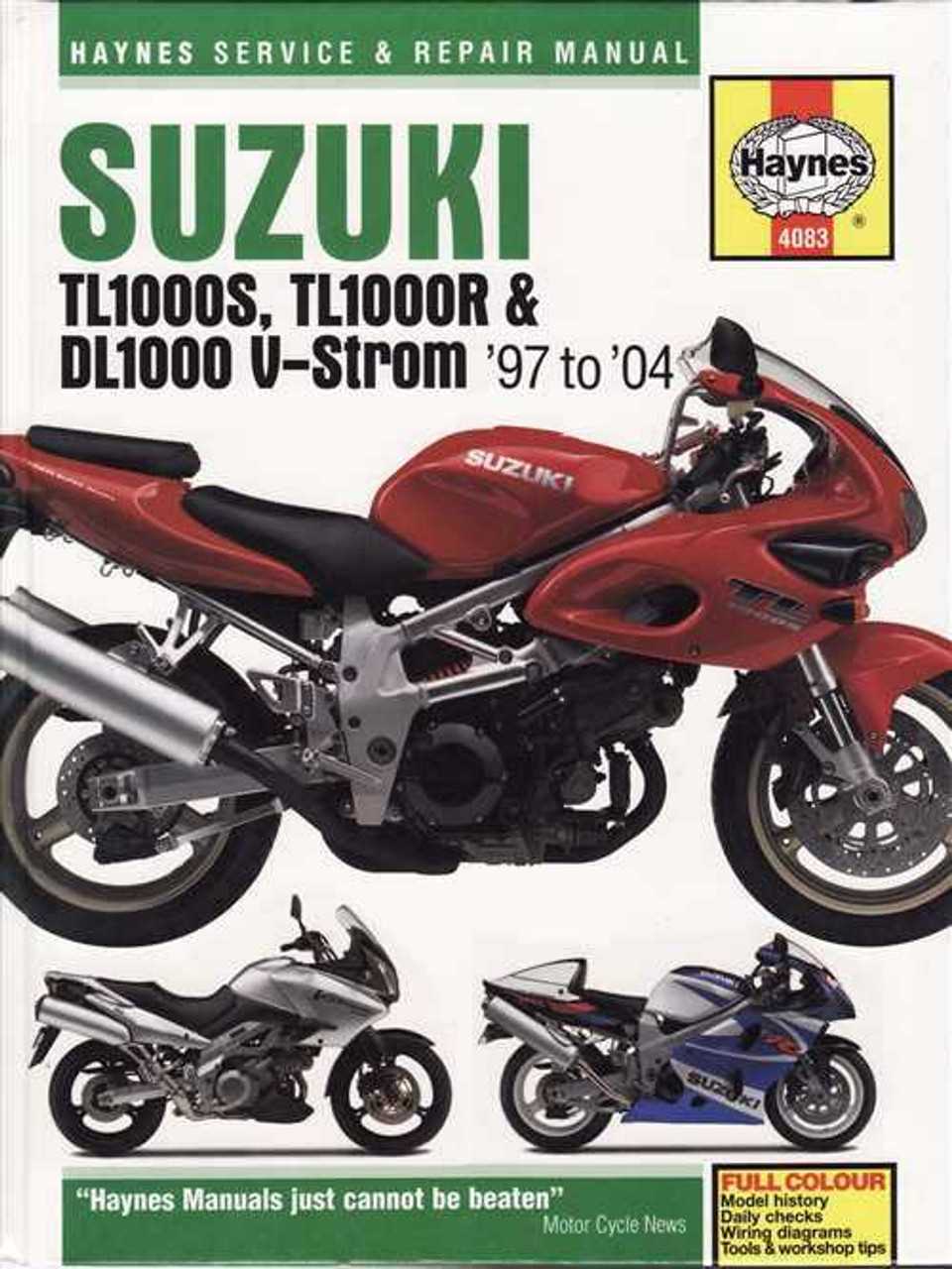 suzuki v strom owners manual