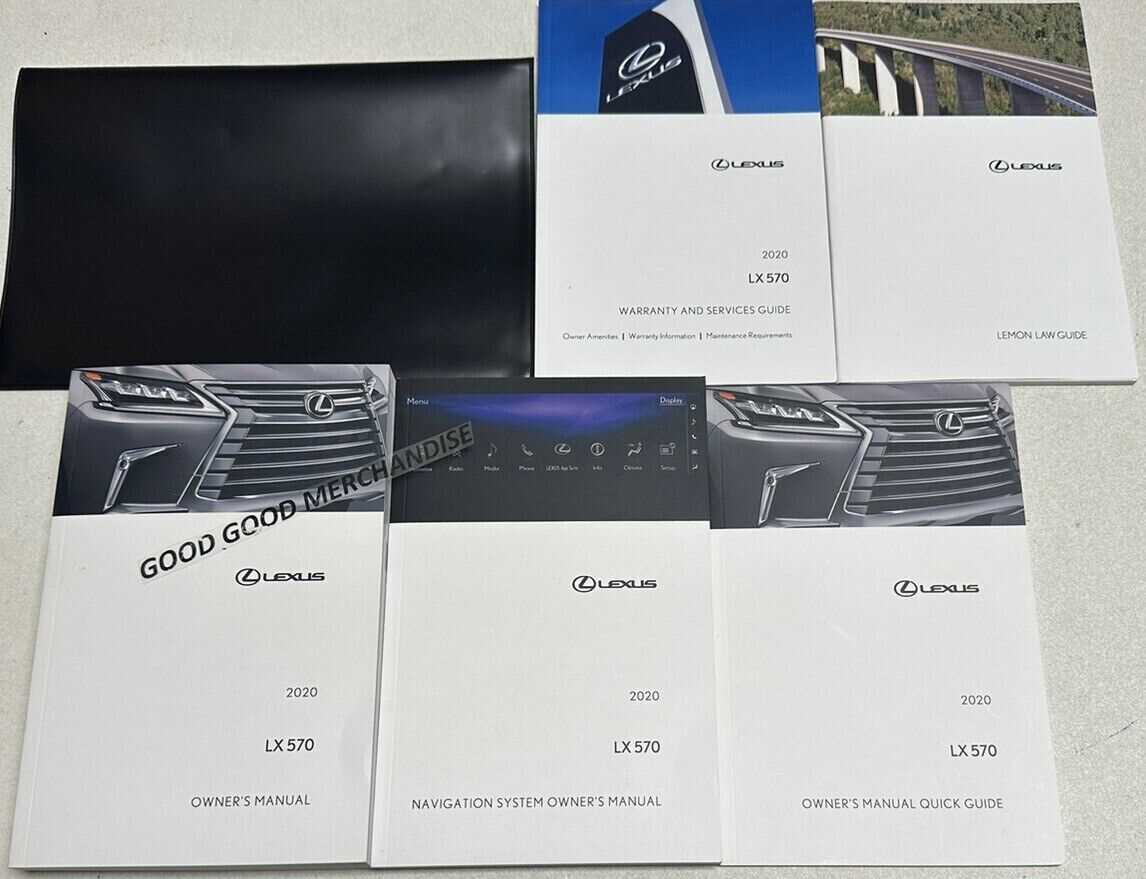 2020 lexus lx 570 owners manual