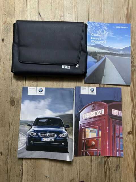 2008 bmw 5 series owners manual