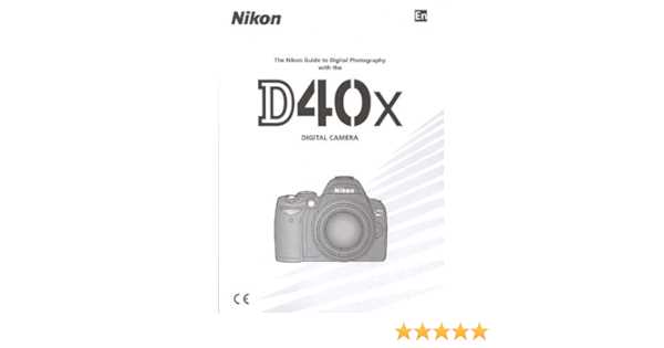 nikon d40x owners manual