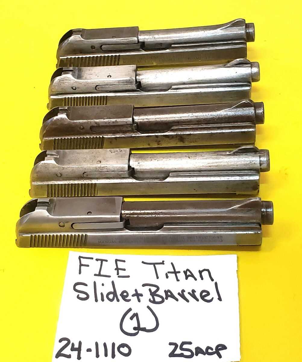 titan 25 caliber pistol owners manual