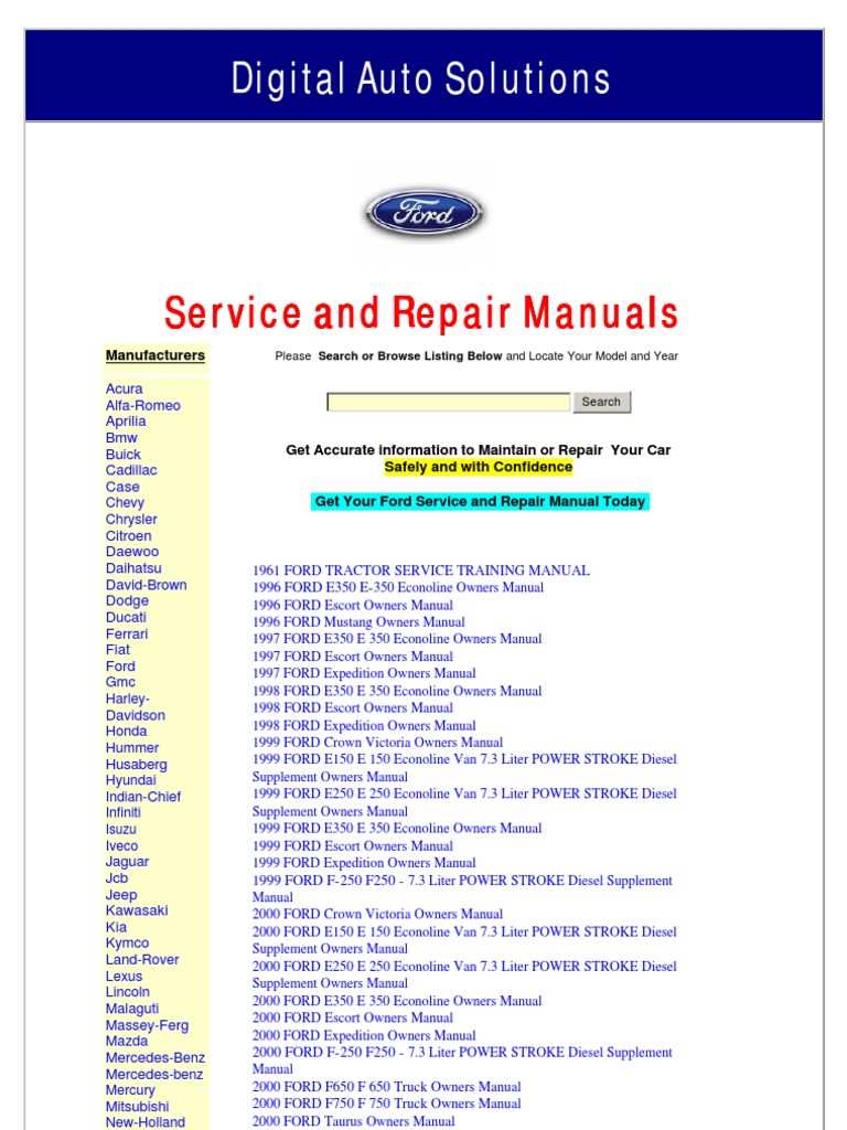 97 ford explorer owners manual