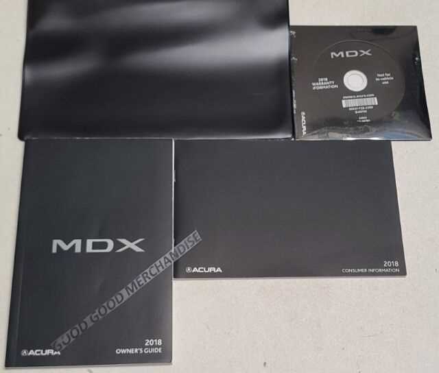 2016 mdx owners manual