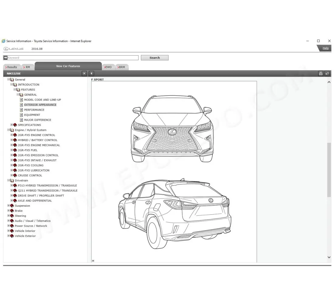 2020 lexus rx 450h owners manual