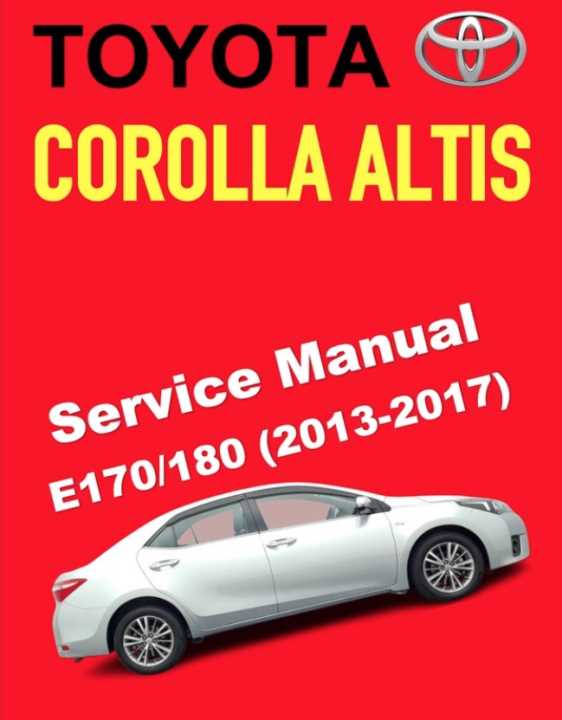 toyota corolla 2013 owners manual