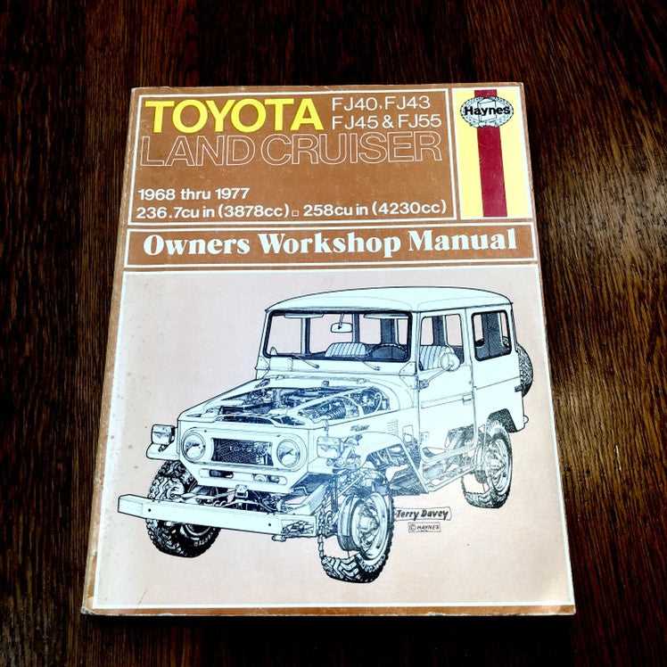 toyota landcruiser owners manual