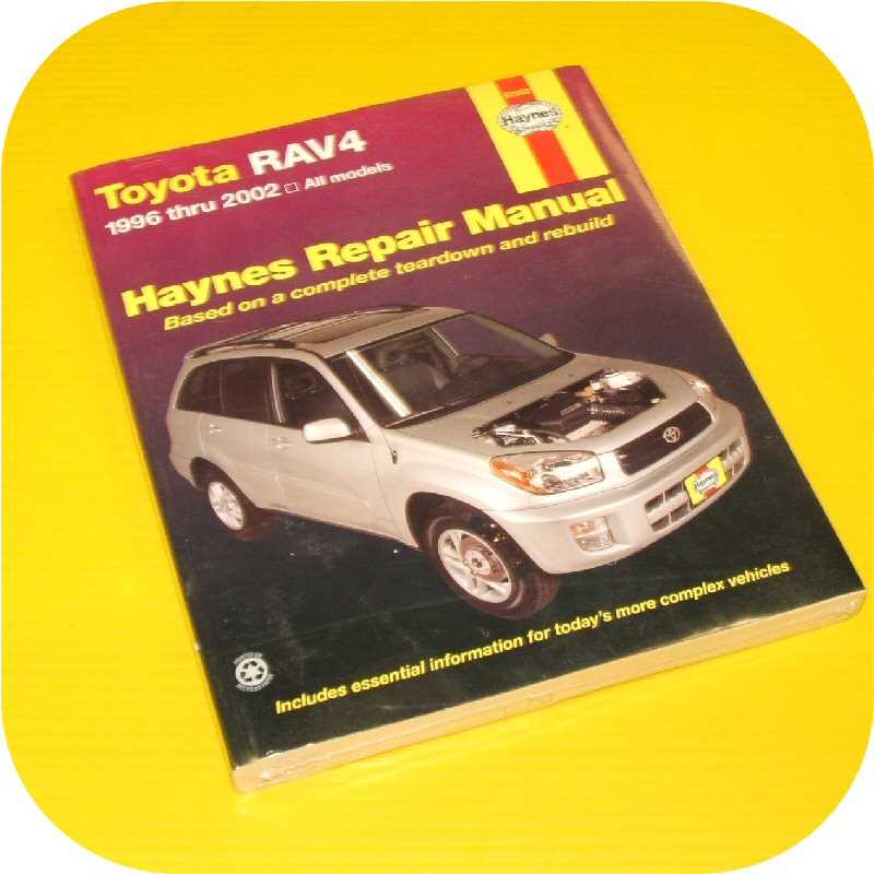 toyota rav4 owners manual 2018