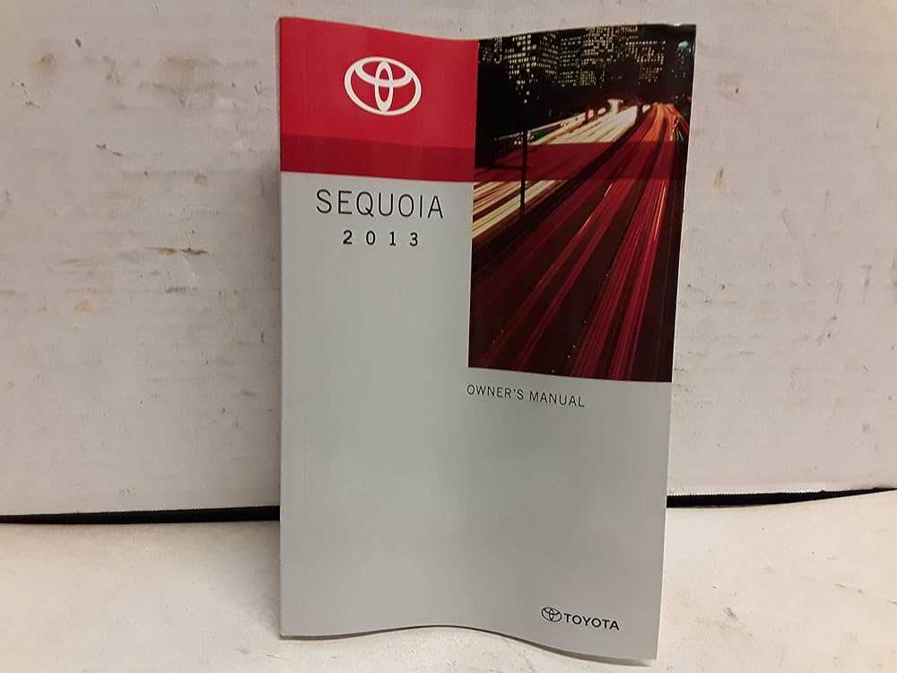 toyota sequoia owners manual