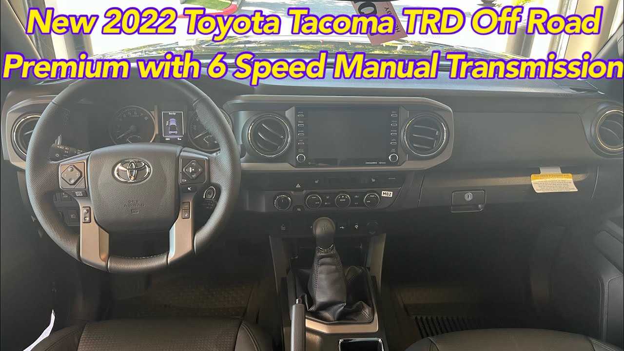 toyota tacoma owners manual 2022