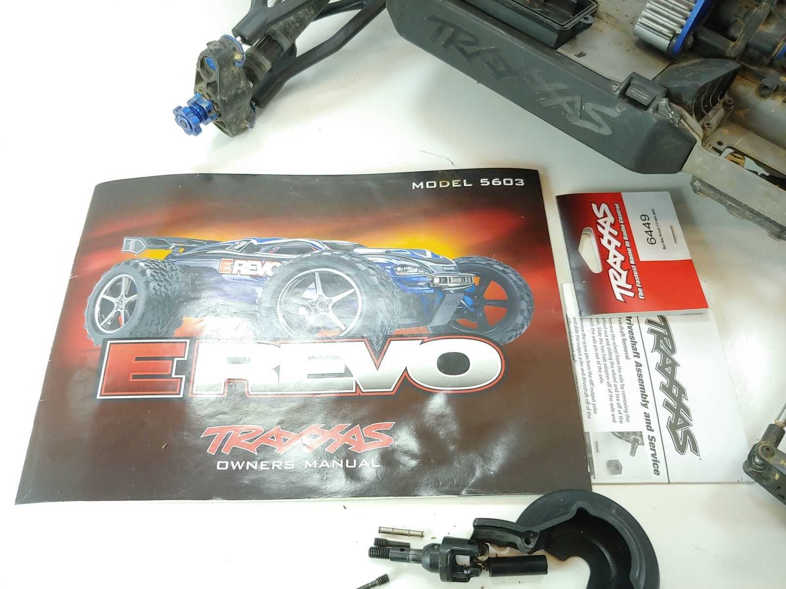 traxxas e revo owners manual
