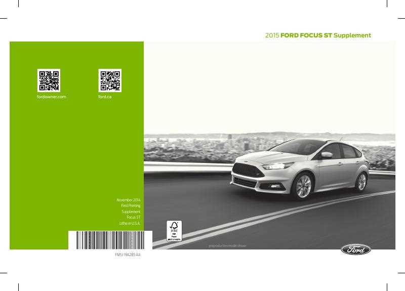 2013 focus st owners manual