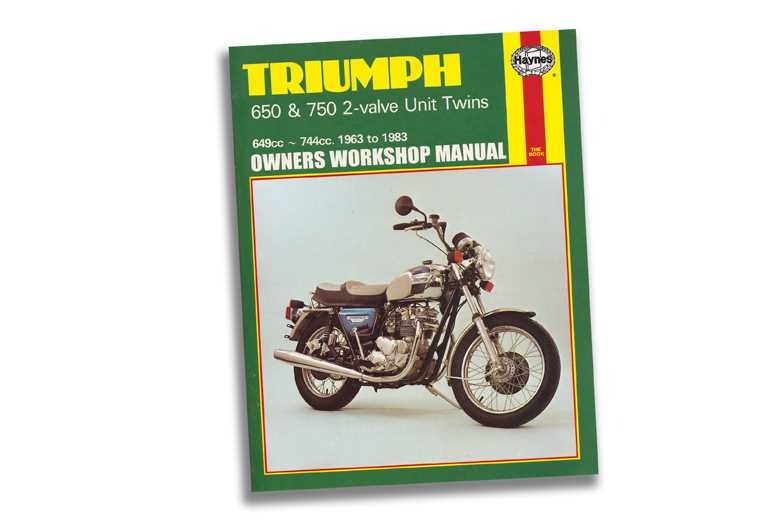 triumph t120 owners manual