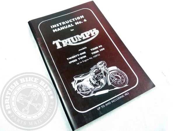 triumph t120 owners manual