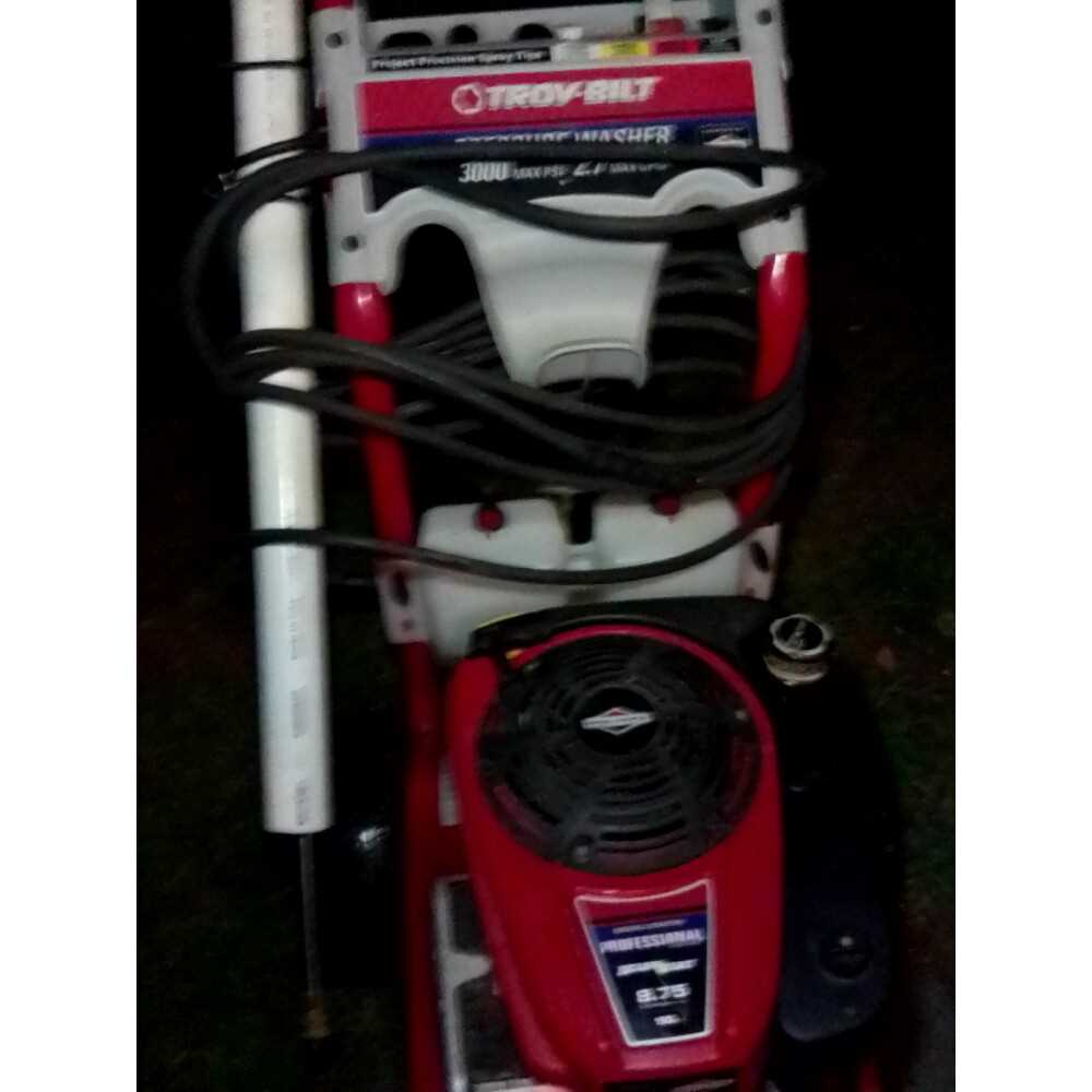 troy bilt power washer owners manual