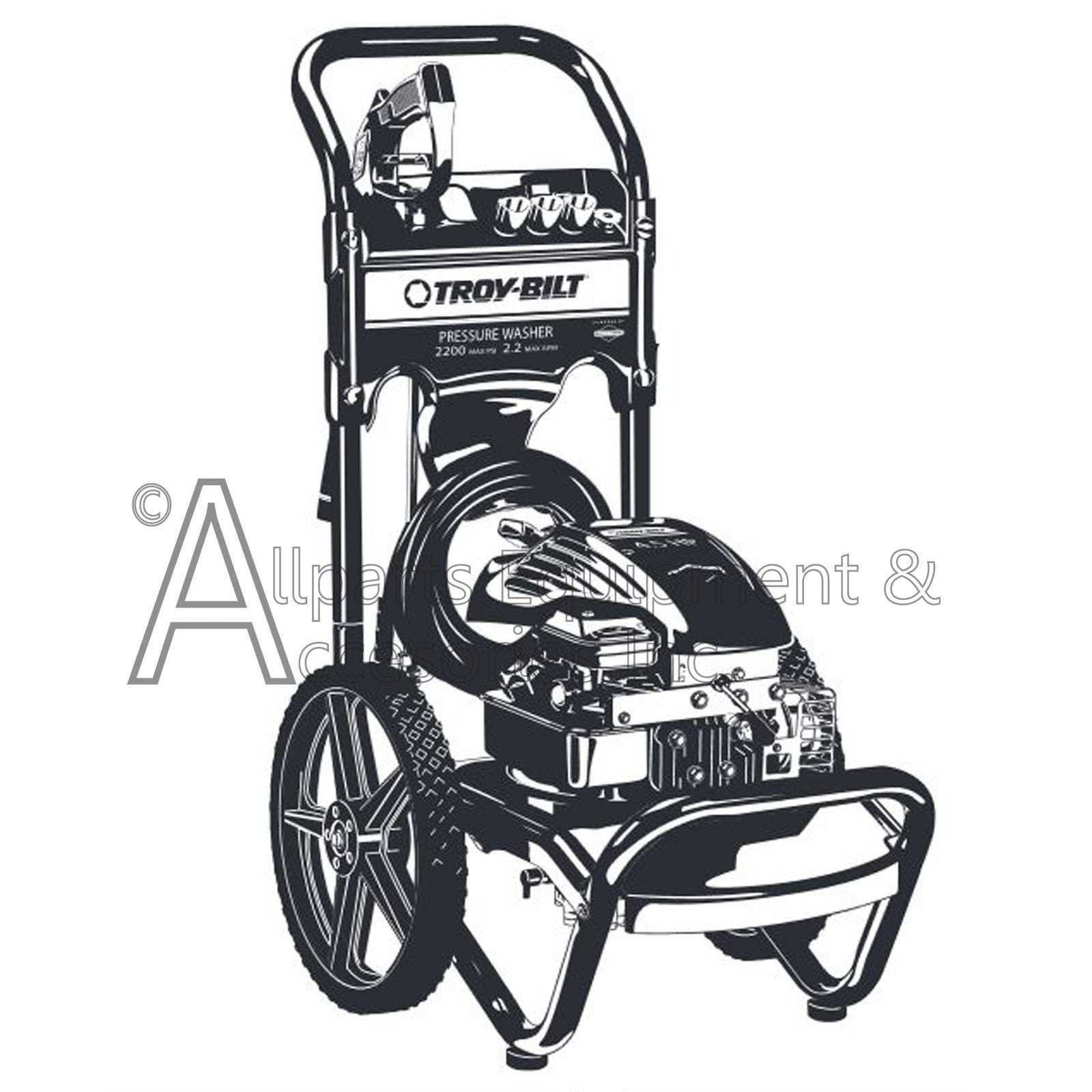 troy bilt power washer owners manual