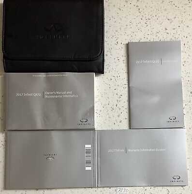 2017 infiniti qx70 owners manual