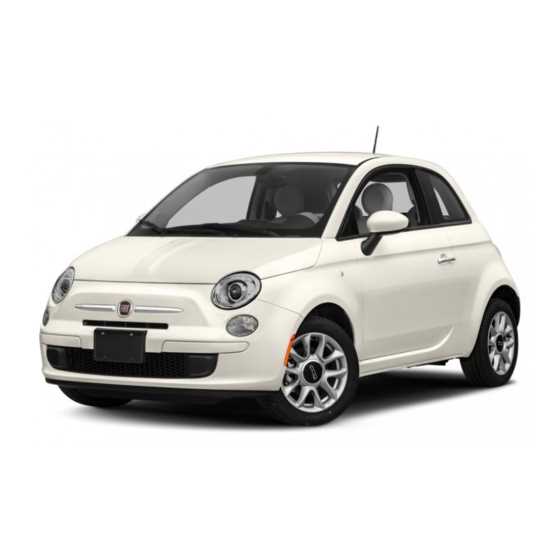 2013 fiat 500 owners manual