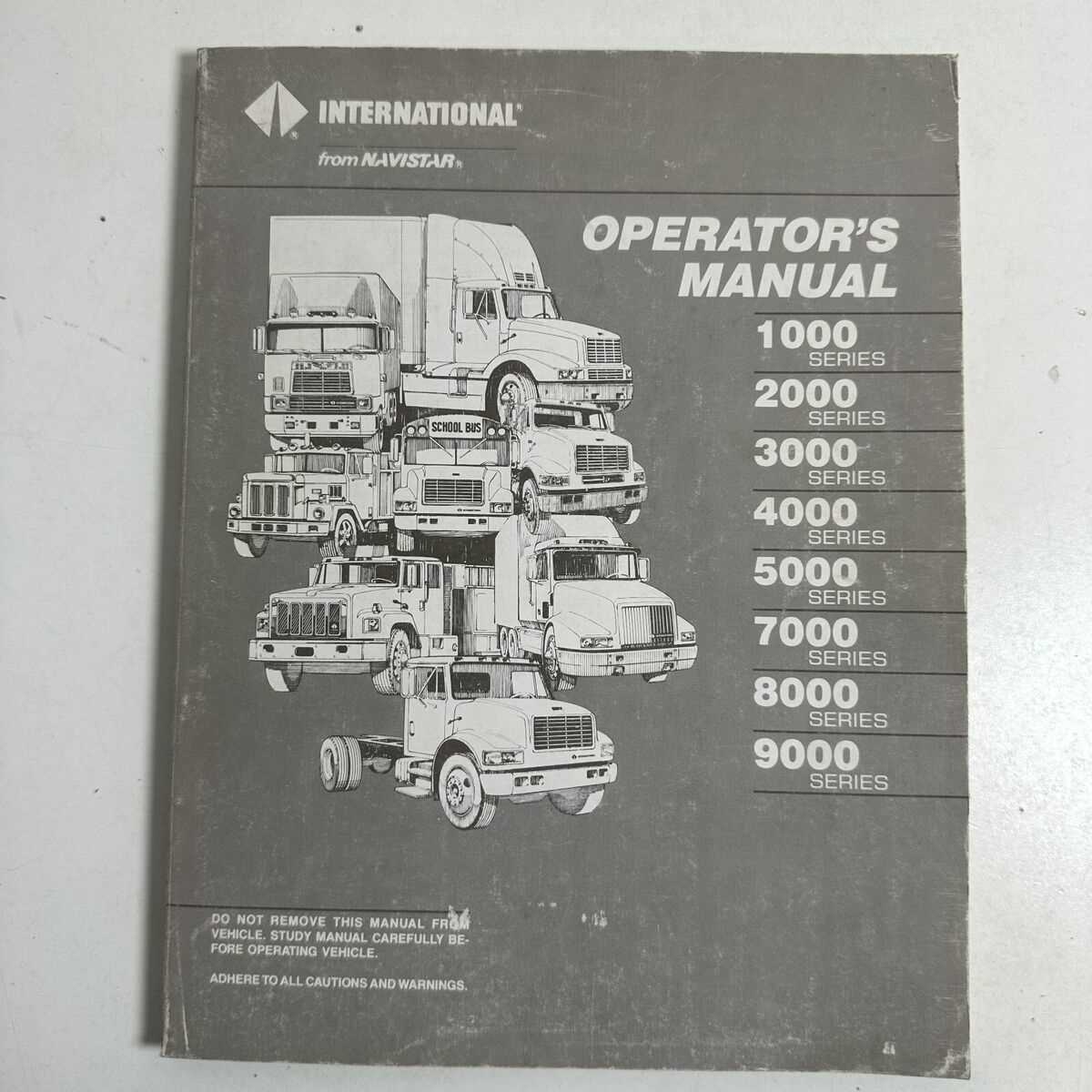 2000 international 4700 owners manual
