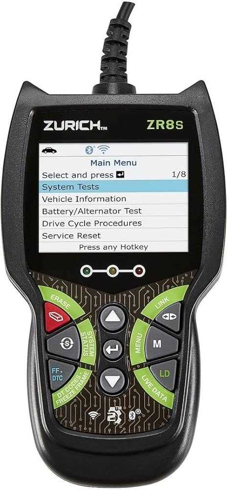 zurich zr8 owners manual