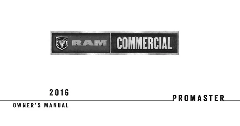 2016 dodge ram 1500 owners manual