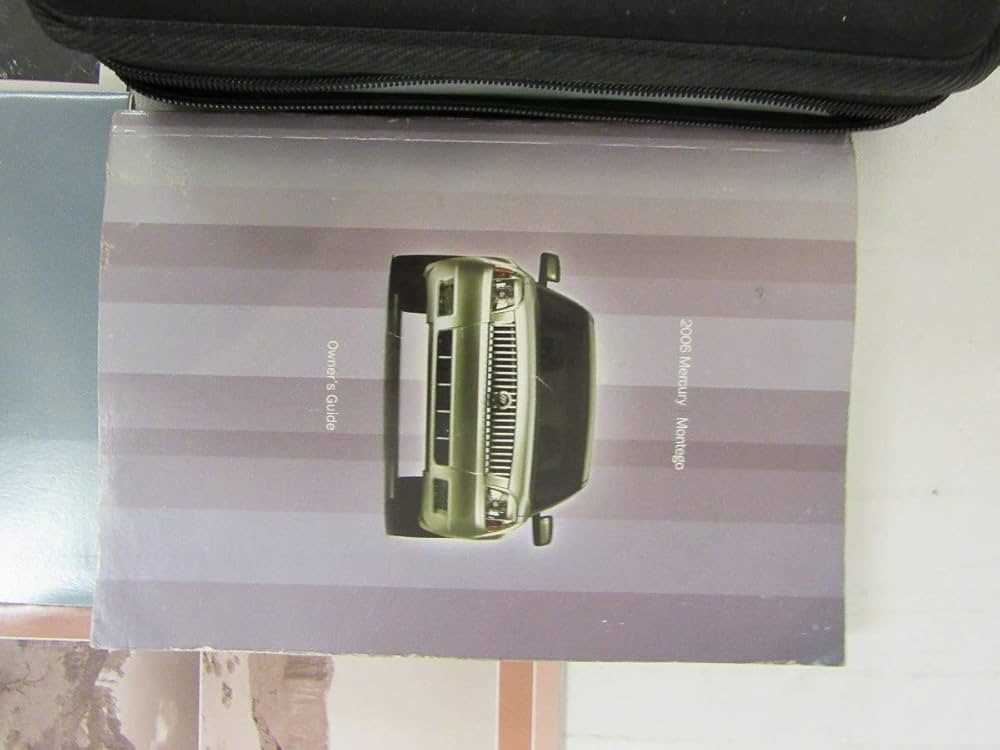 2006 mercury montego owners manual