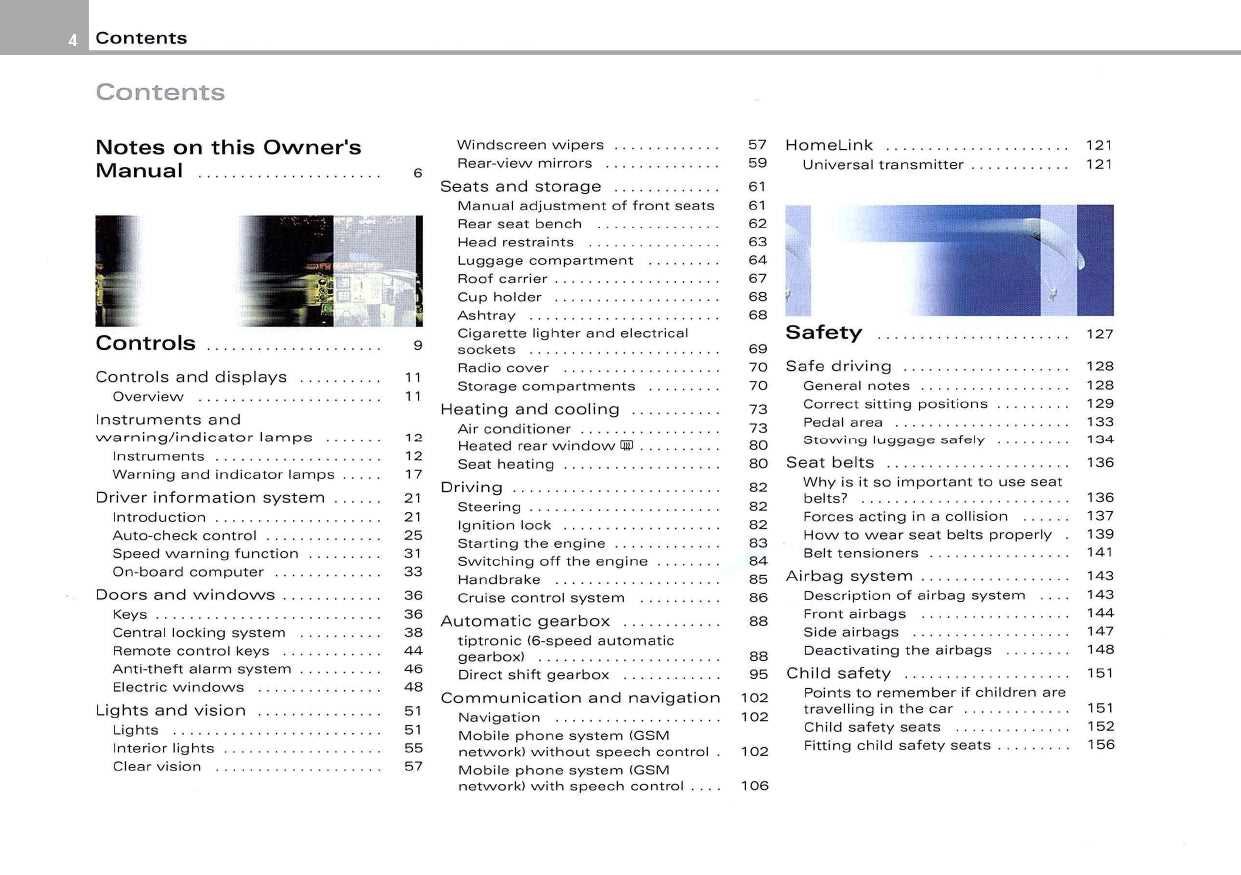 2005 audi tt owners manual