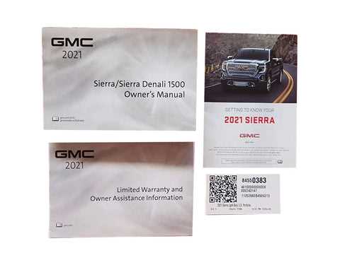 2021 gmc terrain owners manual