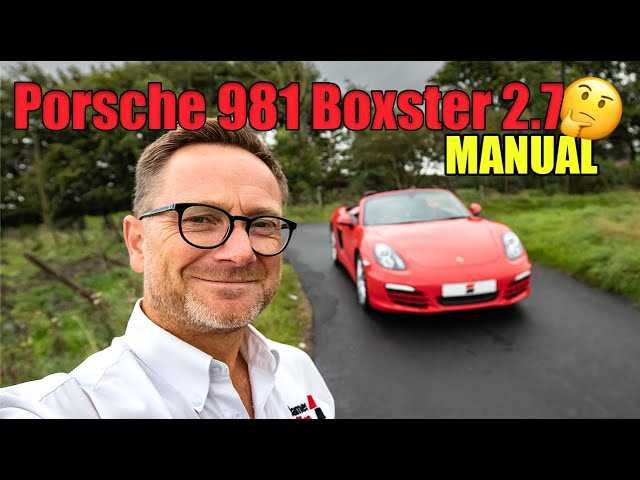 2013 porsche boxster owners manual