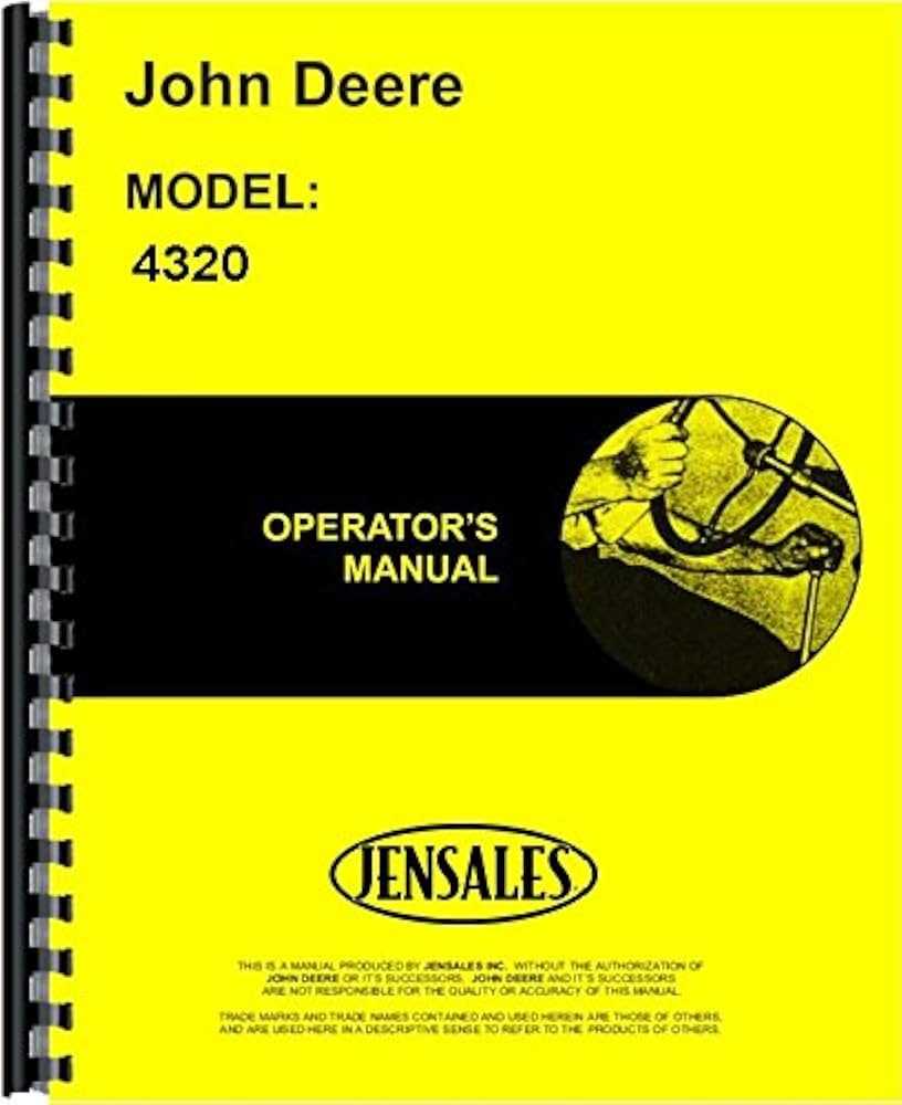 john deere 4320 owners manual