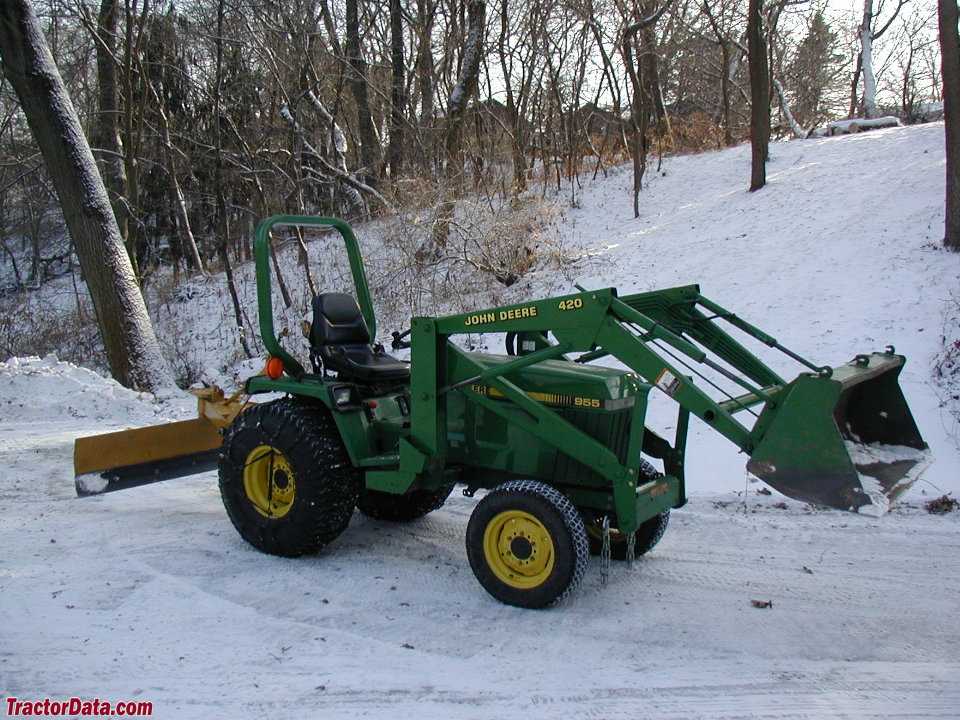 john deere 955 owners manual
